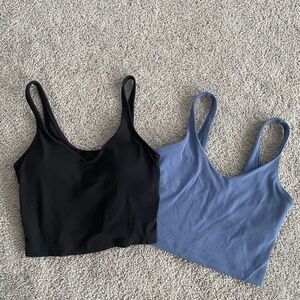 Lululemon Align Tank Tops (2 Tops - Blue & Black)